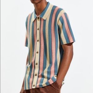 Urban outfitters men’s button down polo brand new
